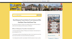 Desktop Screenshot of malaysia-traveller.com